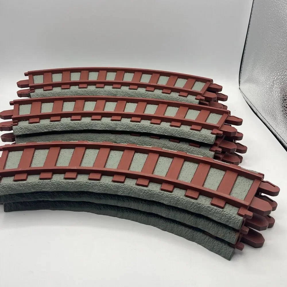 Vtg 1988 Playskool Express Preschool Train Curved Tracks 11 Piece Replacement ￼